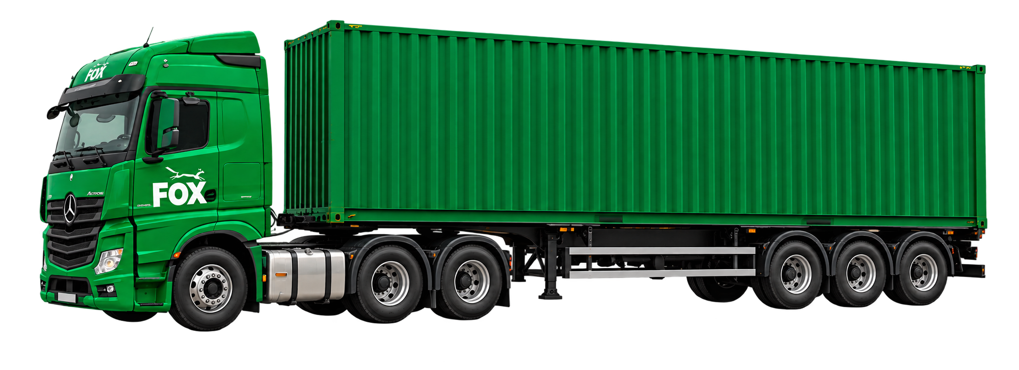 Standard articulated 40 foot chassis